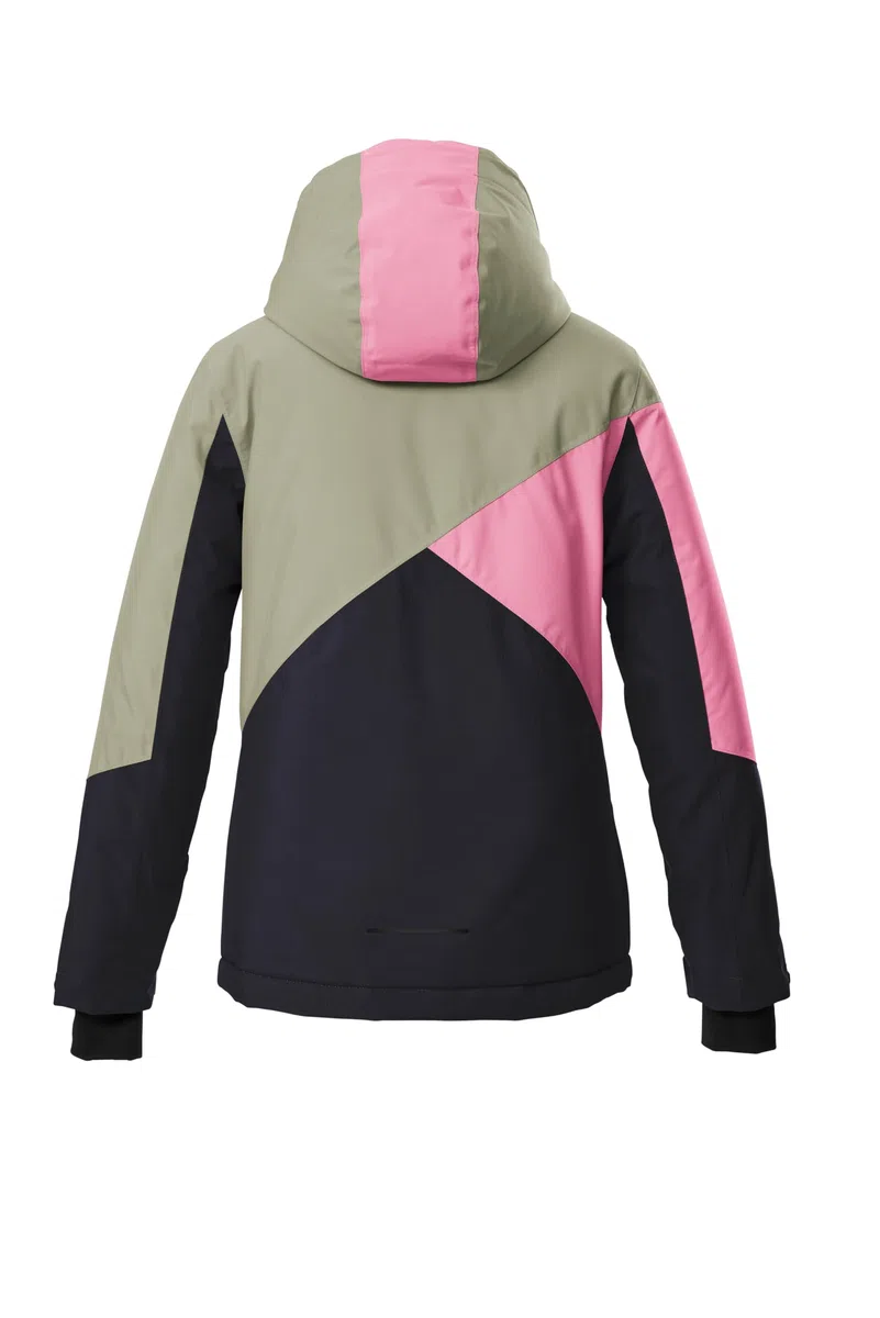 Killtec Mädchen Ksw 209 Grls Ski Jckt Skijacke/Funktionsjacke mit Kapuze und Schneefang