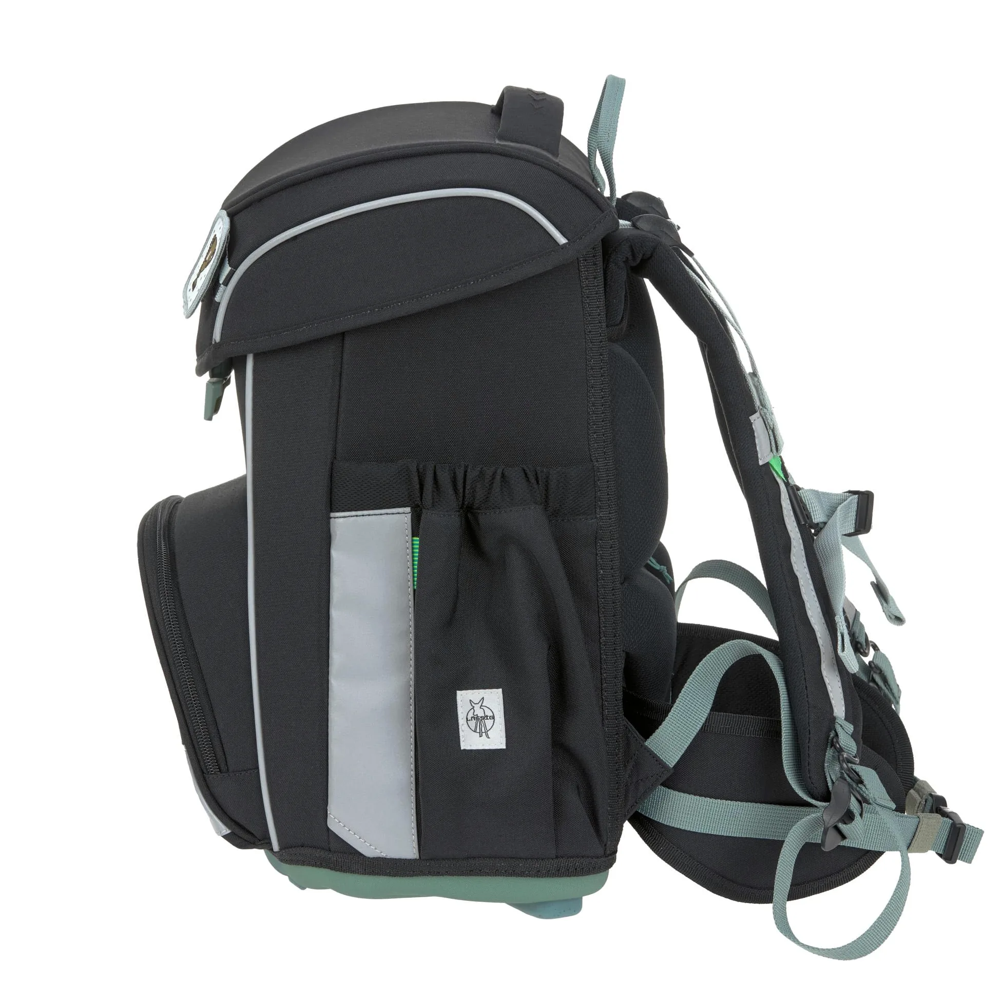LÄSSIG 7-teiliges Schulranzen Set Kinder/School Set Slim Unique