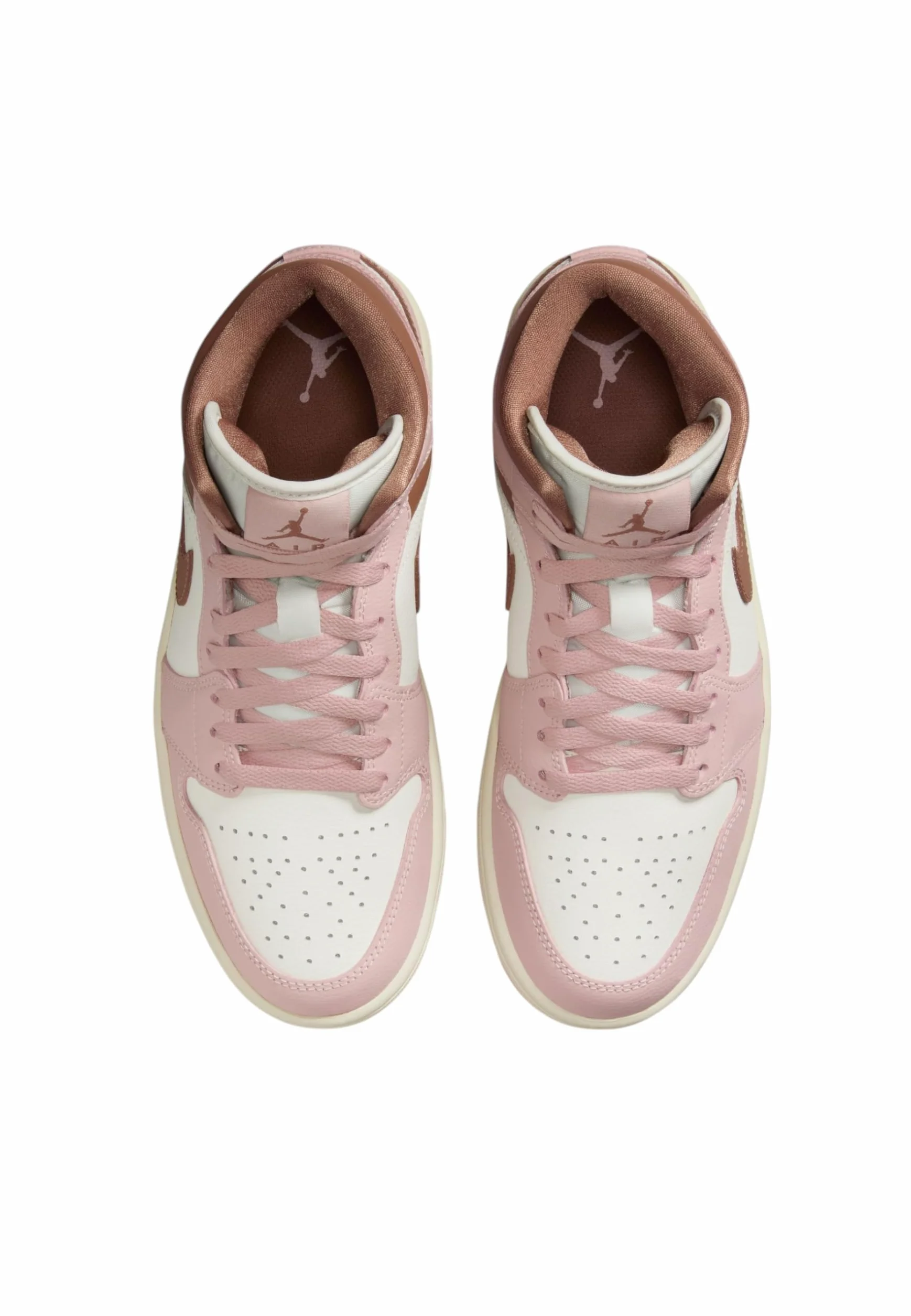Air Jordan 1 Mid Damenschuhe (BQ6472-400, Dark Powder Blue/White/Sail/Neutral Grey)