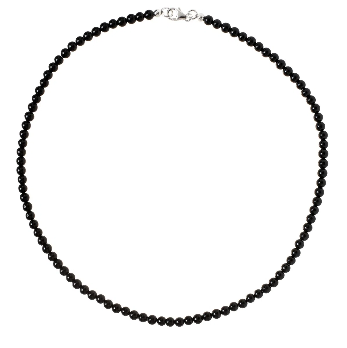 Generisch Kette - Edelstein Kette - Steinkette - 4mm Kugelkette - Edelstein wählbar