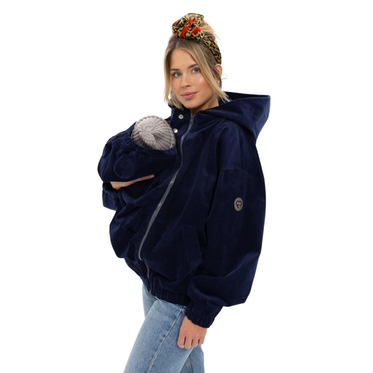 fun2bemum 3‑in‑1 Oversize Design tragejacke cord