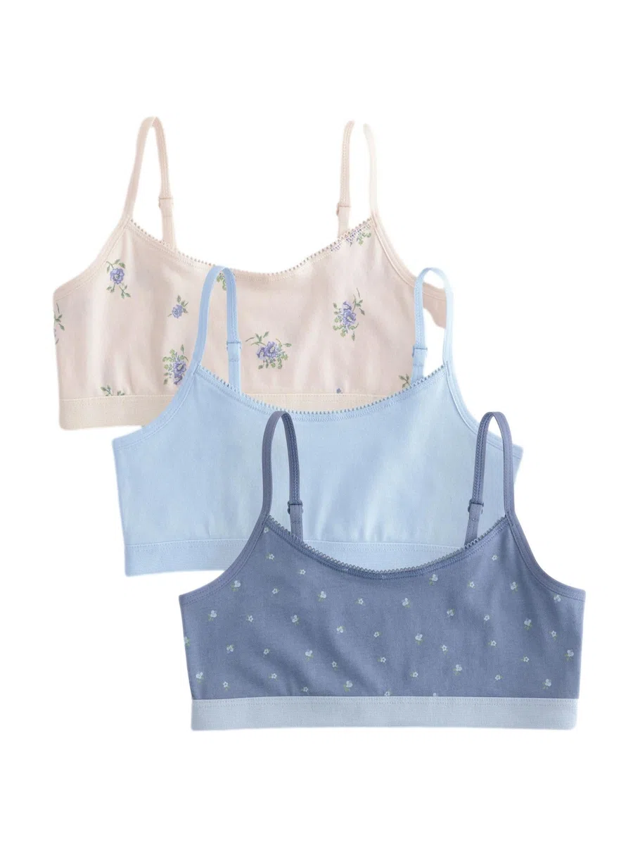 NEXT Mädchen Kurz-Tops, 3er-Pack