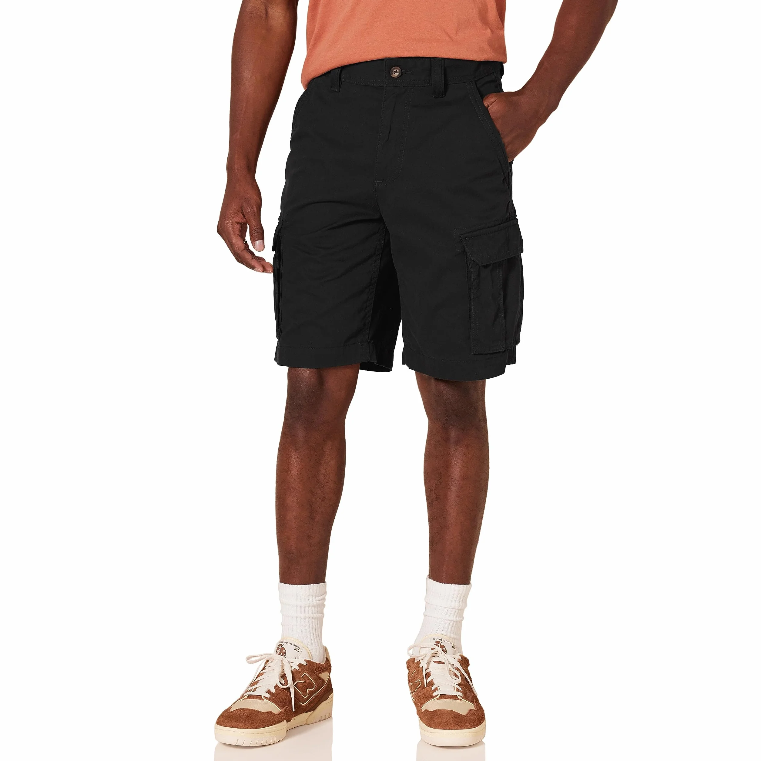 Amazon Essentials Herren 25cm Cargo-Shorts in klassischer Passform (erhältlich in Big & Tall)