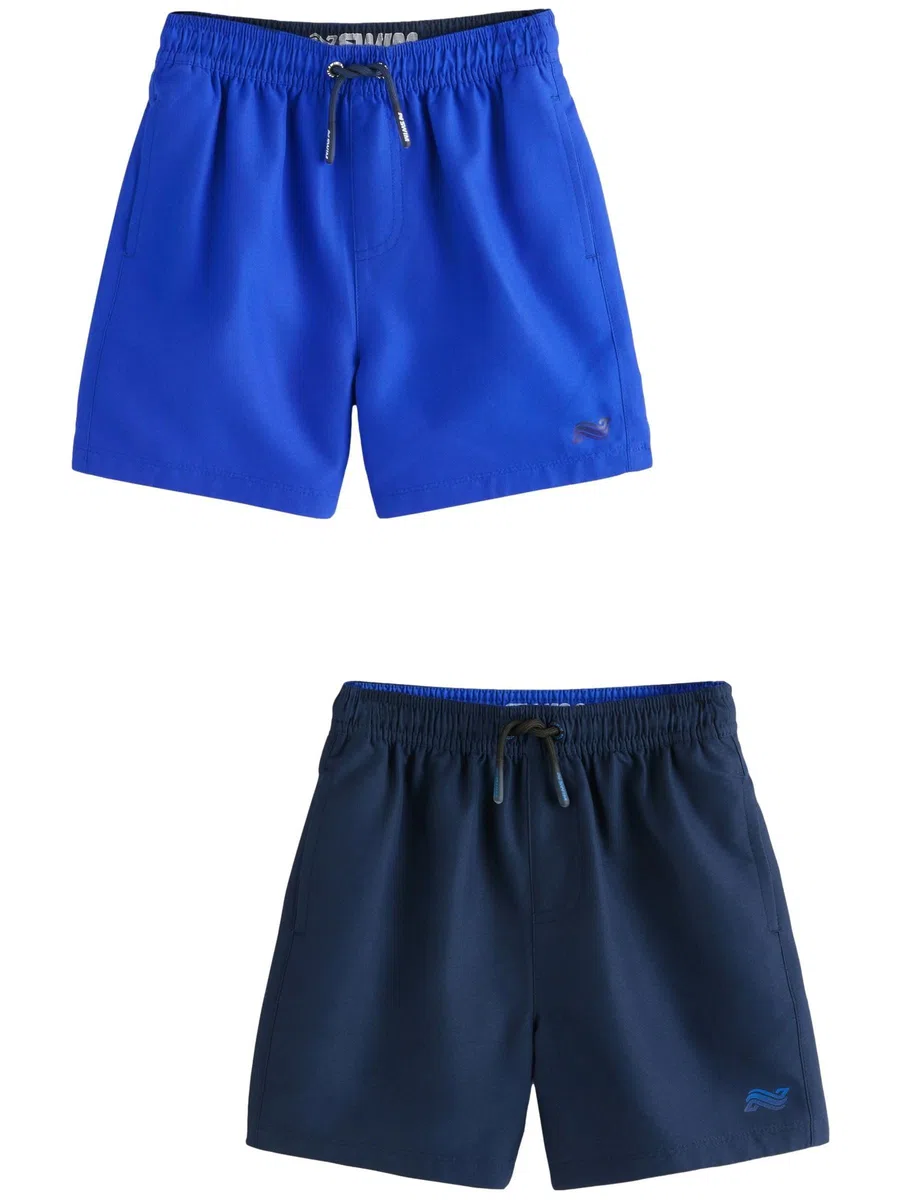 NEXT Jungen Badeshorts, 2er Pack