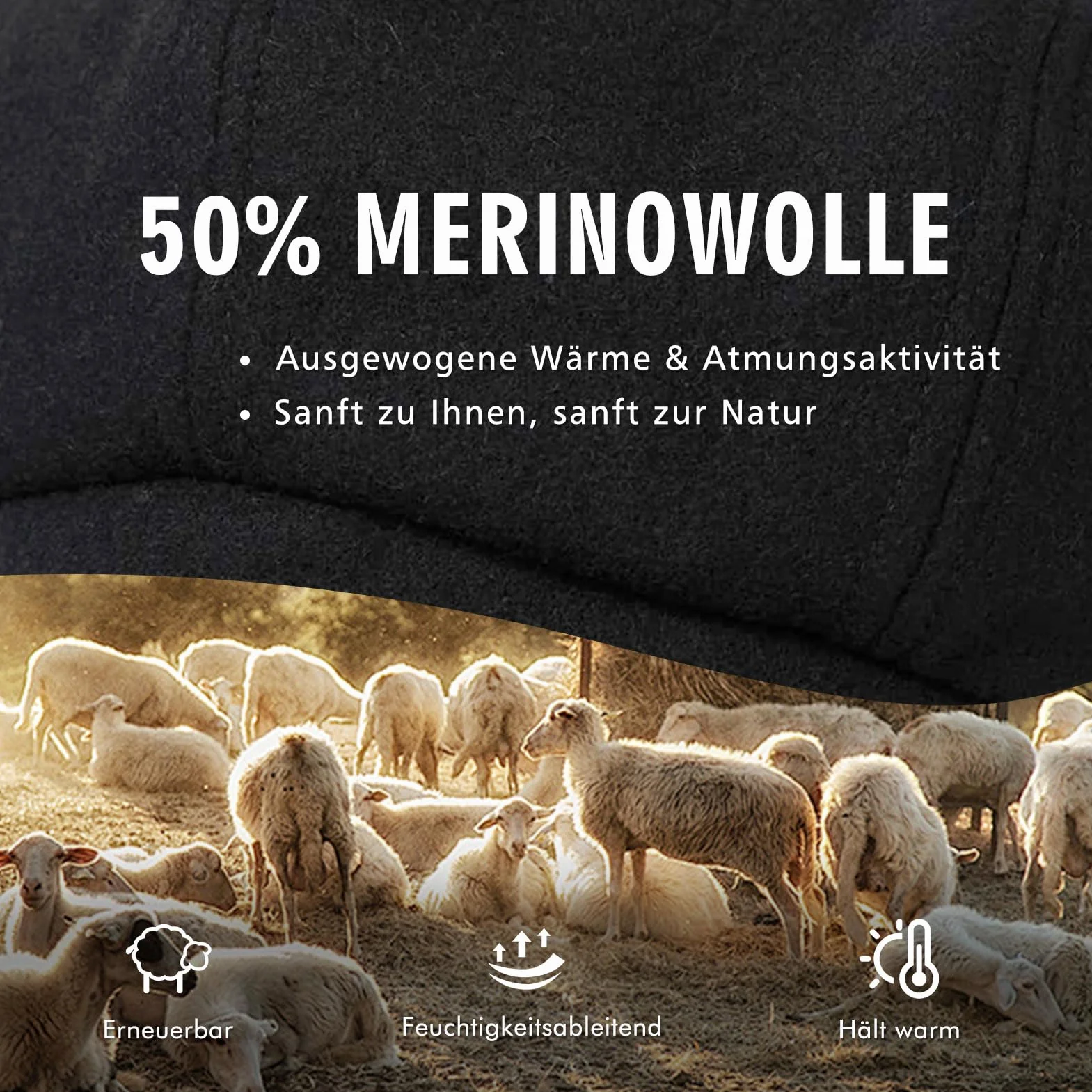 Comhats Damen Ballonmütze Wolle warme Schirmmütze Wintermütze Barett Maler Mütze mit Visor