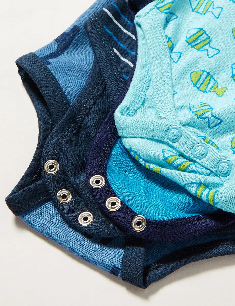 Care Unisex Baby Body Ss - Aop (6-pack) Bodysuit (6er Pack)