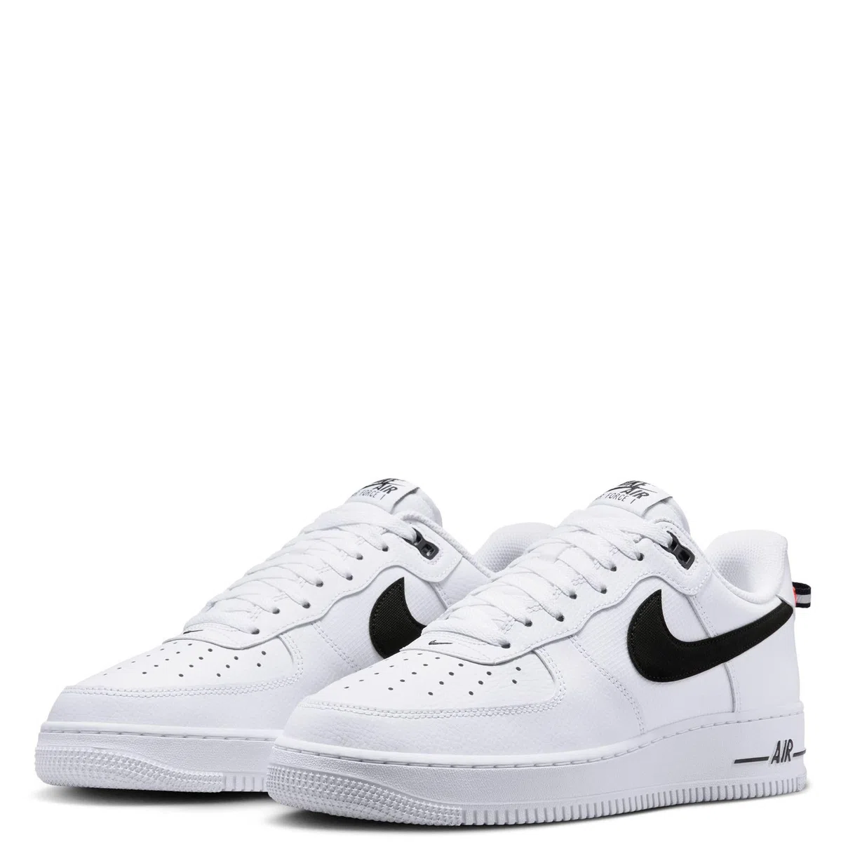 Air Force 1 '07 LV8 in White/Black-Bright Crimson by Nike