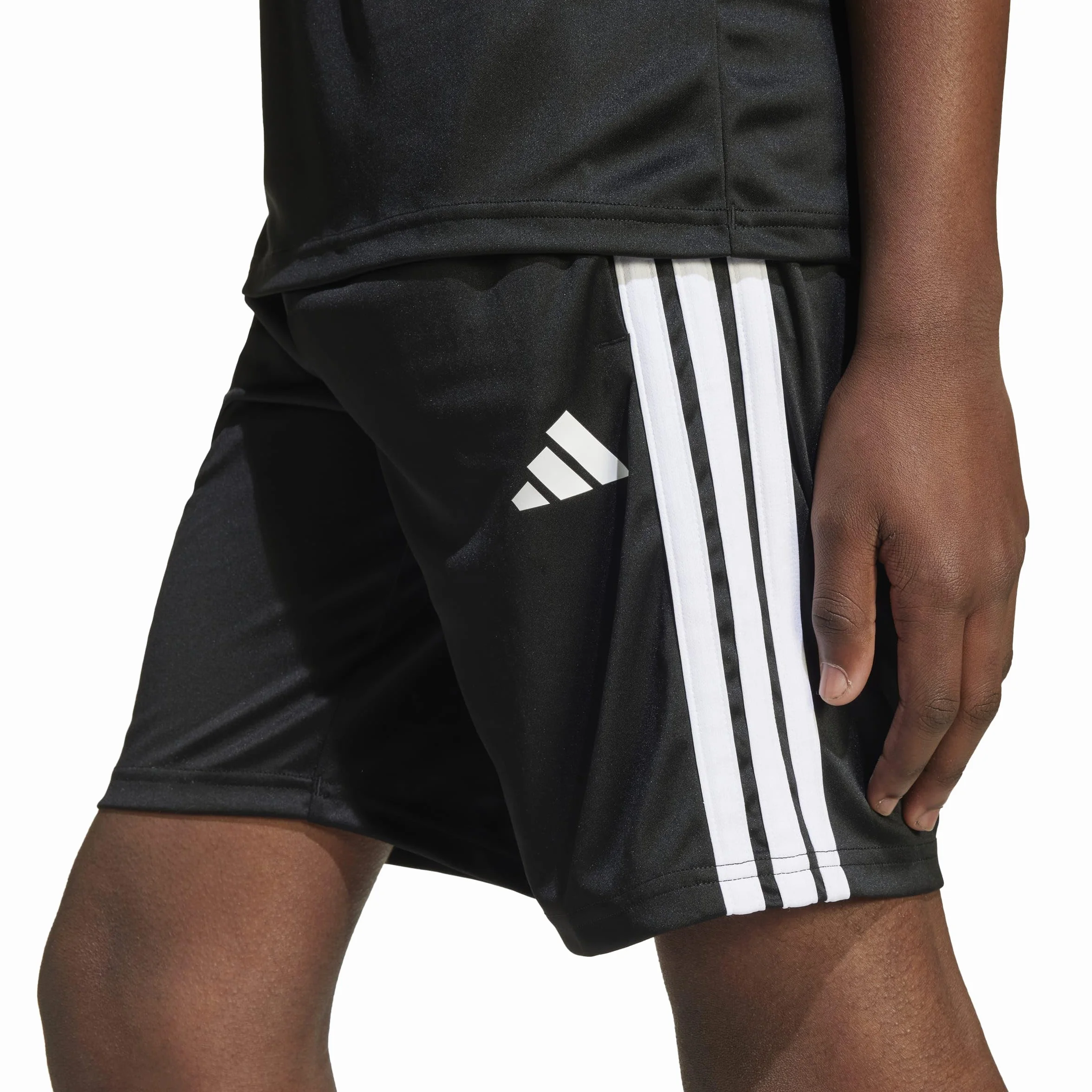 adidas Unisex Kinder Train Essentials 3-stripes T-shirt Set Jogginganzug