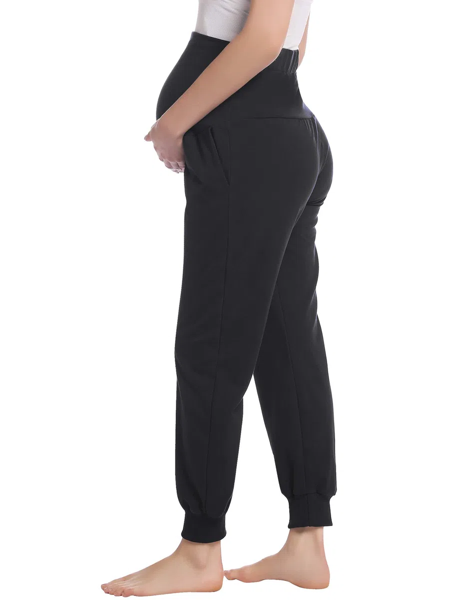 Damen Umstandshose Jogginghose Lang Schwangerschaft Warm Schlafanzug/Pyjama/Yoga Hose
