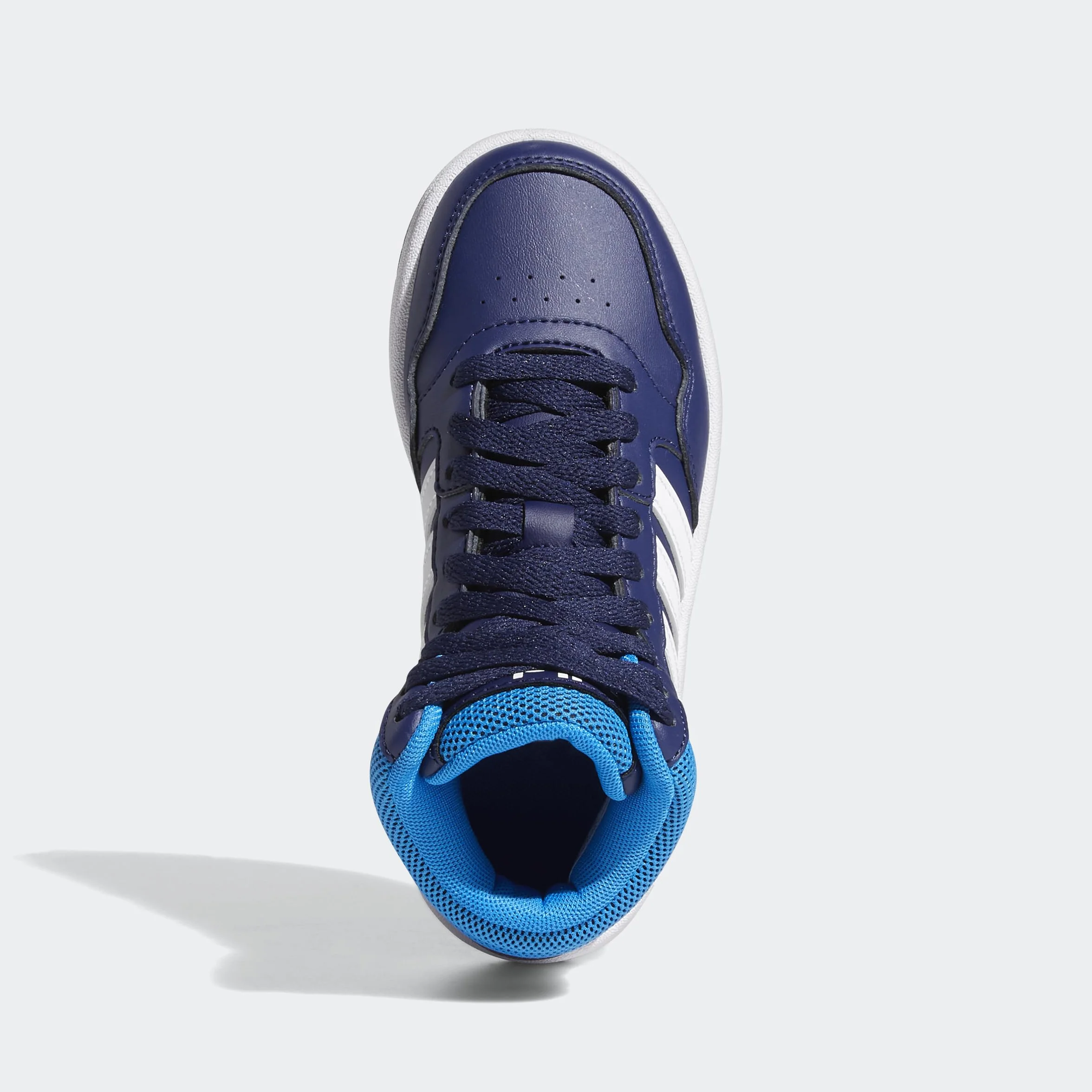 Adidas Unisex Kinder Hoops Mid Shoes, Dark Blue/Blue Rush/Turbo, 36