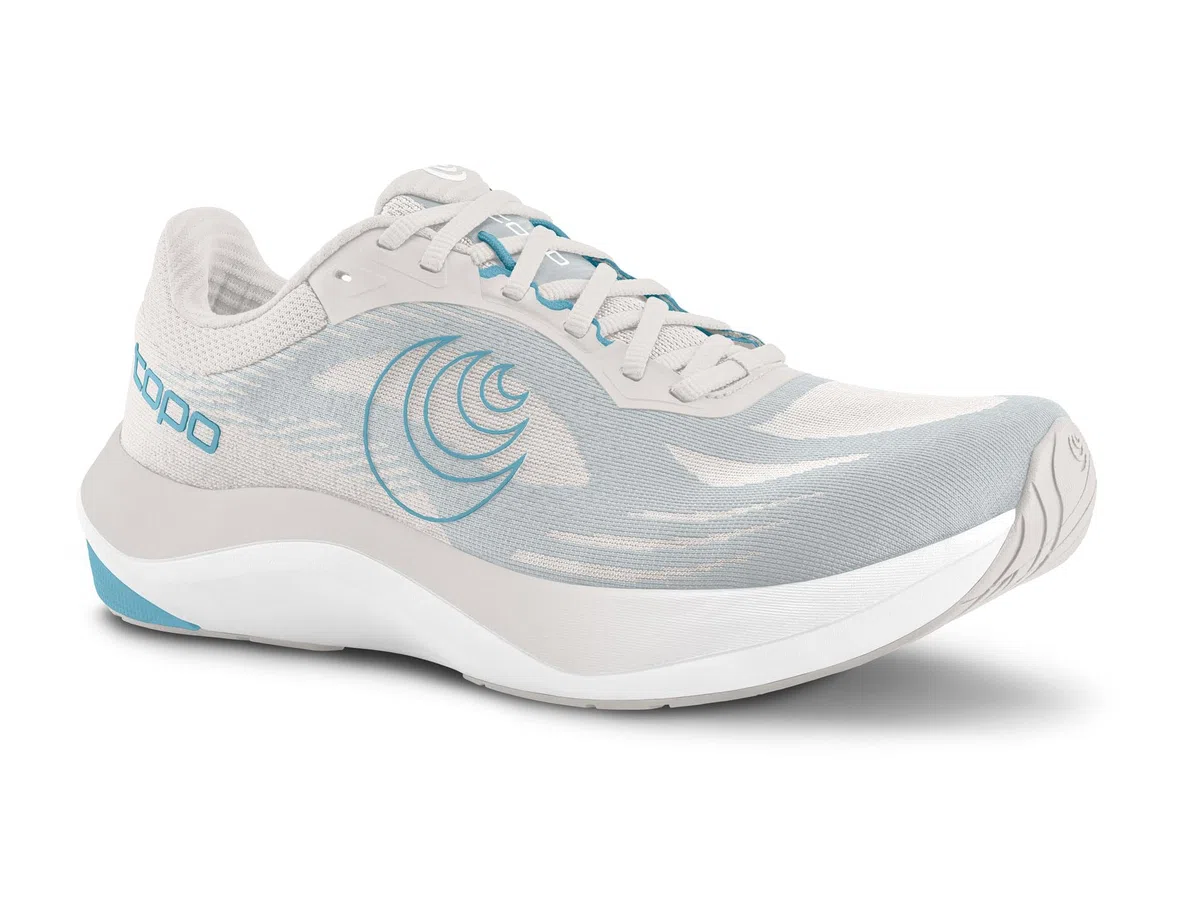 Topo Athletic Ultrafly 6 Laufschuhe Stabilitätsschuh Damen weiß - Grey/Sky 42