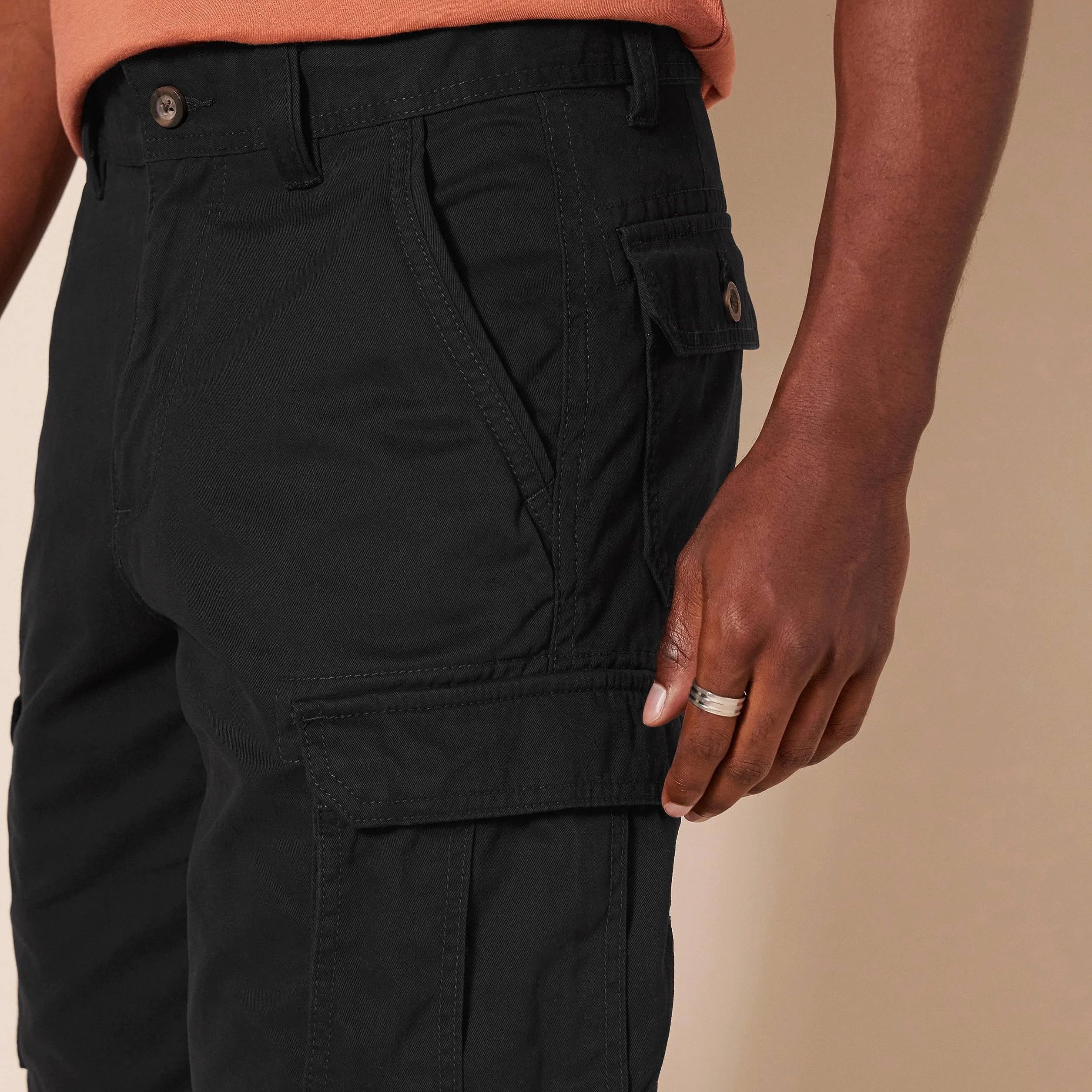 Amazon Essentials Herren 25cm Cargo-Shorts in klassischer Passform (erhältlich in Big & Tall)