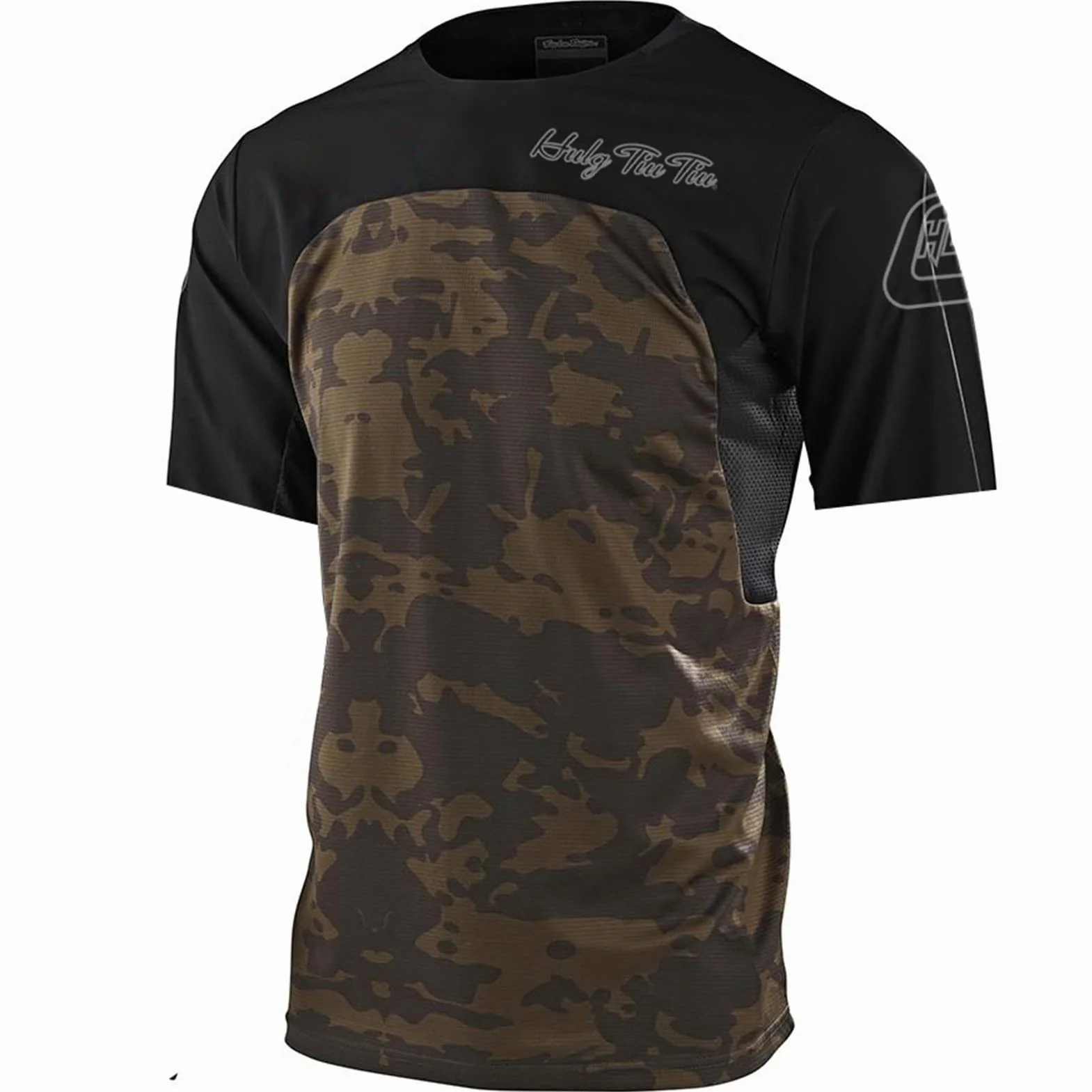 Herren Mountainbike MTB Top Kurzarm Atmungsaktiv Bequem Weich Feuchtigkeitstransport Radtrikot?Kurzarmtrikot Für MTB Rennrad/Multisport/Fitness