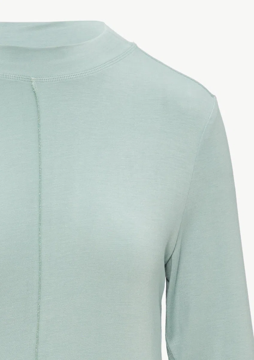 Comma Langarmshirt mit Nahtdetail