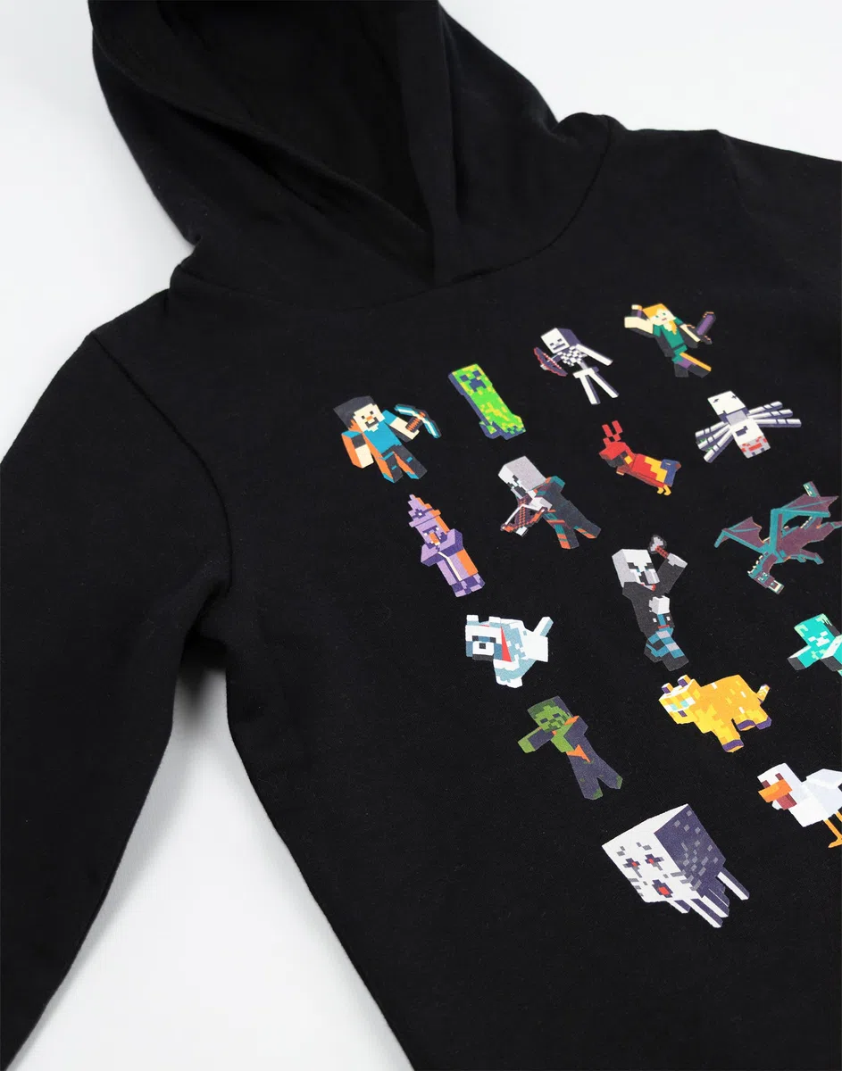 Minecraft Jungen Minecraft_Hoodie Kapuzenpullover (1er Pack)