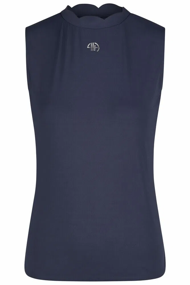 Pikeur Damen Top Seamless Turniershirt Graphite Blue Athleisure FS25
