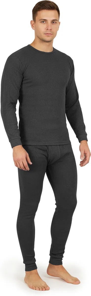normani Wärmende Herren Thermounterwäsche - Thermohemd und Thermohose - Ski- und Sport Unterwäsche