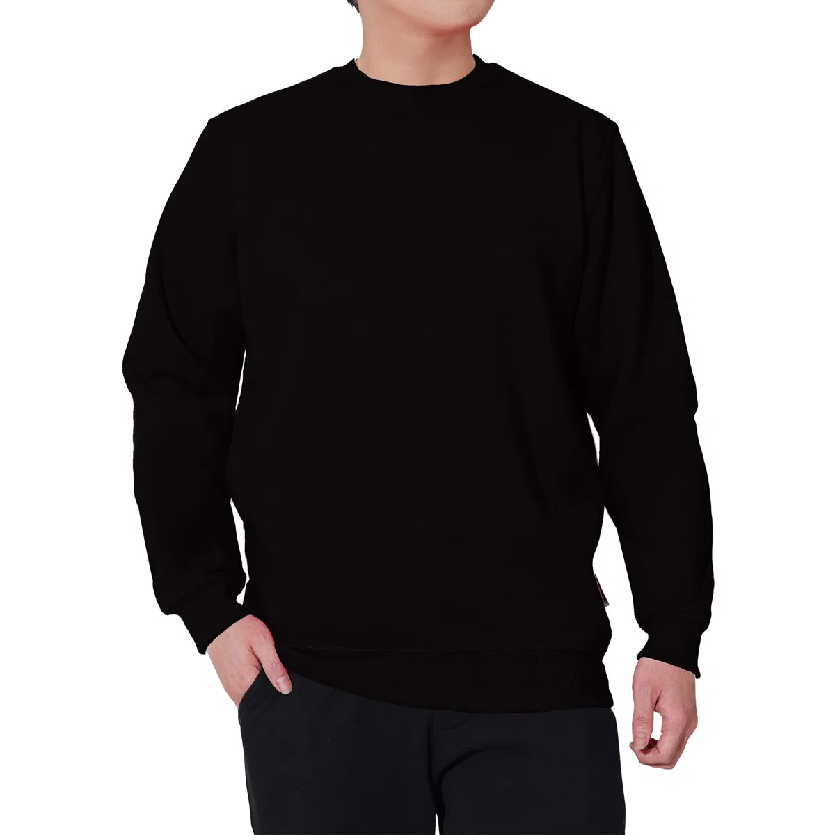 WORK IDEA Männer Crewneck Sweatshirt Arbeitskleidung Pullover Herren Basic Arbeitspullover