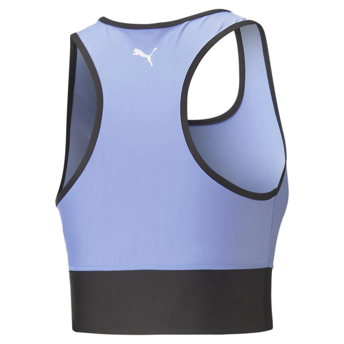PUMA Damen Fit Skimmer Trainingstop SElektro Purple Black