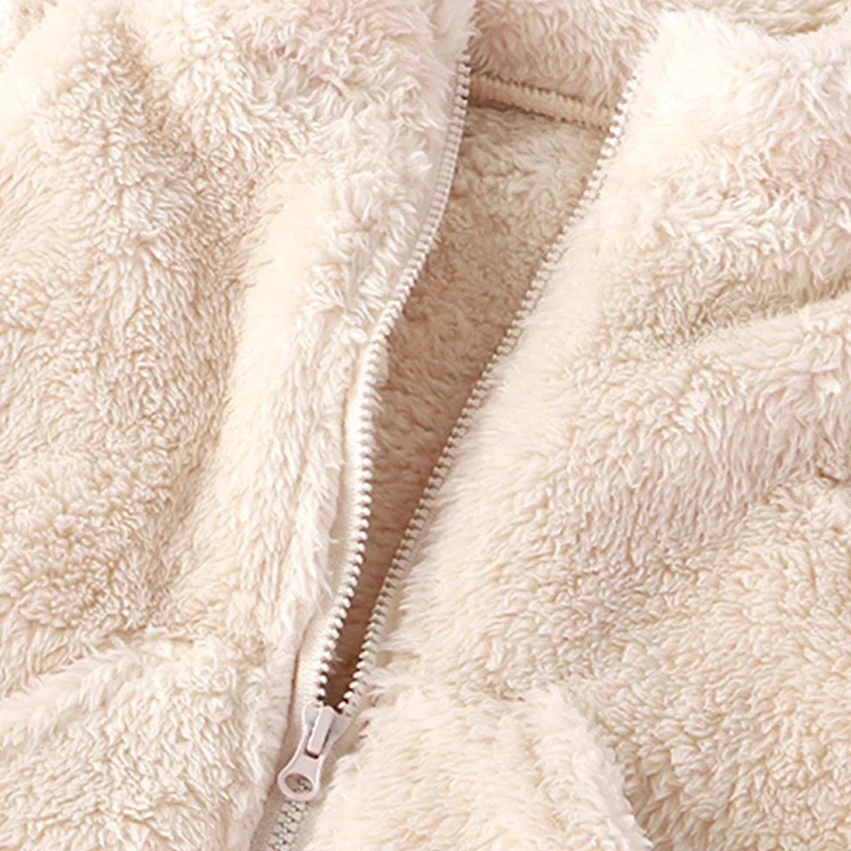Generisch Kinder Weste Mädchen Einfarbig Kuscheliges Übergangsjacke Fleece Futter Wärmende Plüschweste Gefütterte HerbstWinter Westen Schicht Jungen Locker Ärmellos Jacke mit Reißverschluss