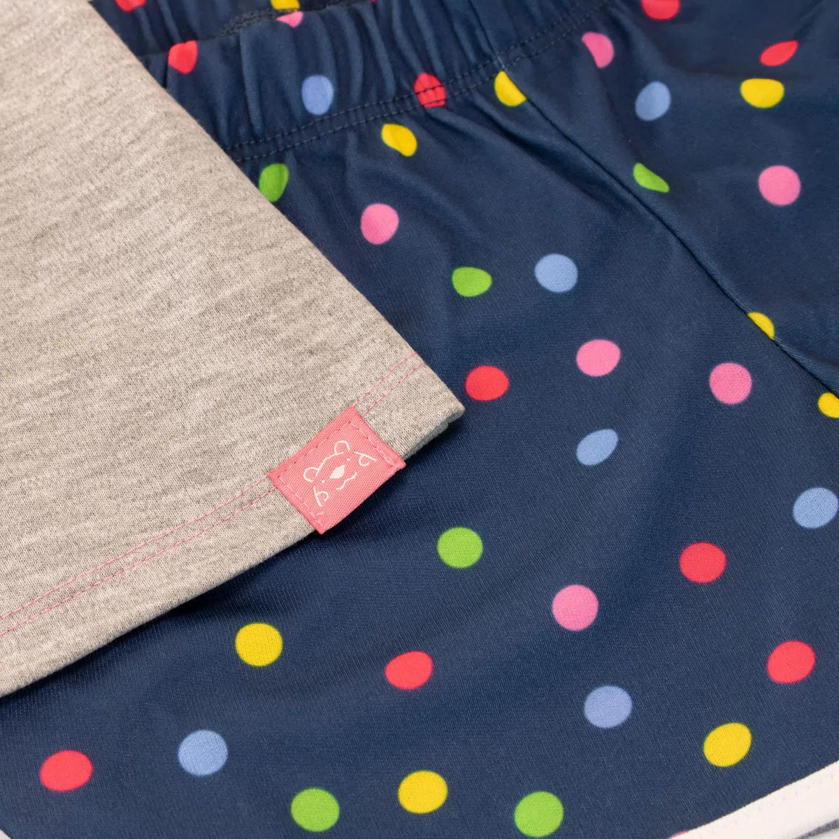 Harry Bear Mädchen Schlafanzug Regenbogen Positiver Slogan