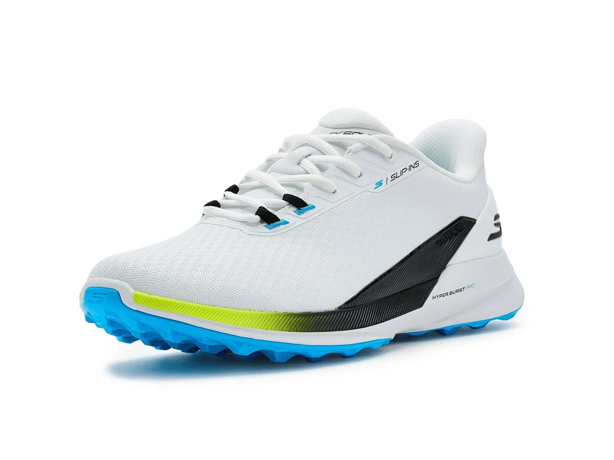 Skechers Herren Go Golf Mens Waterproof Synthetic Lace-Up Spike Less Golf Shoe Slip-InTurnschuhe