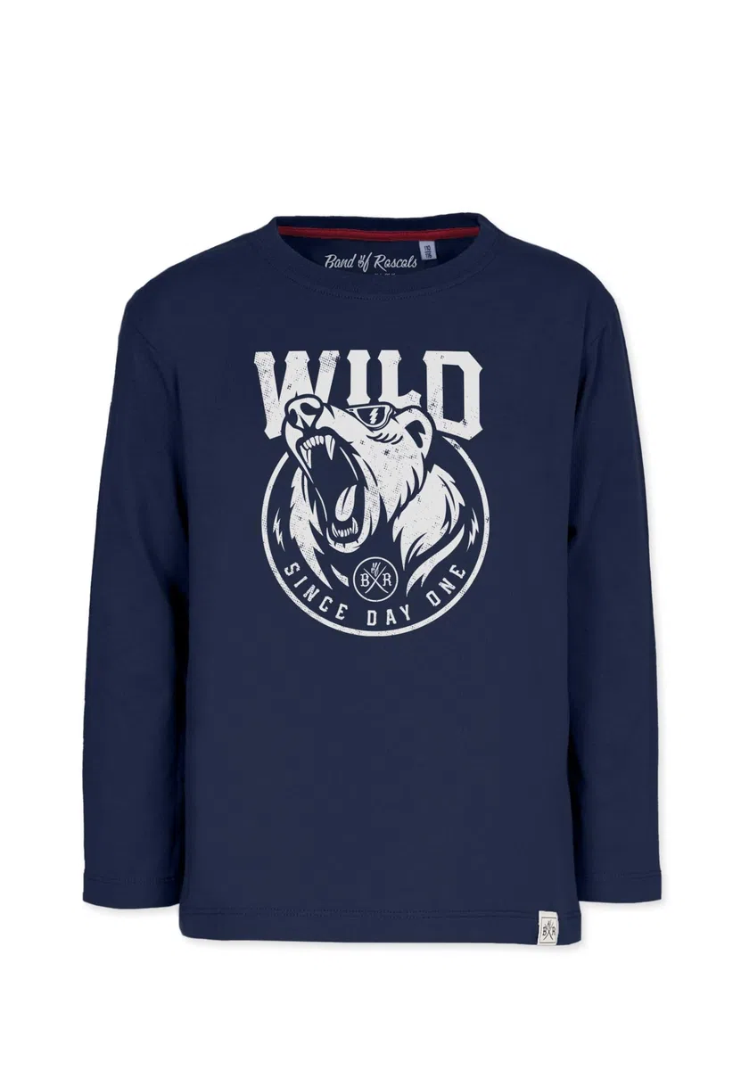 Band of Rascals Kinder Langarmshirt Wild aus Bio-Baumwolle