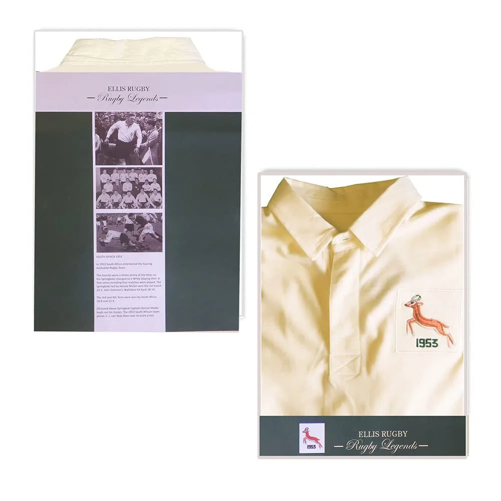 Springboks Rugby Shirt 1953 Südafrika