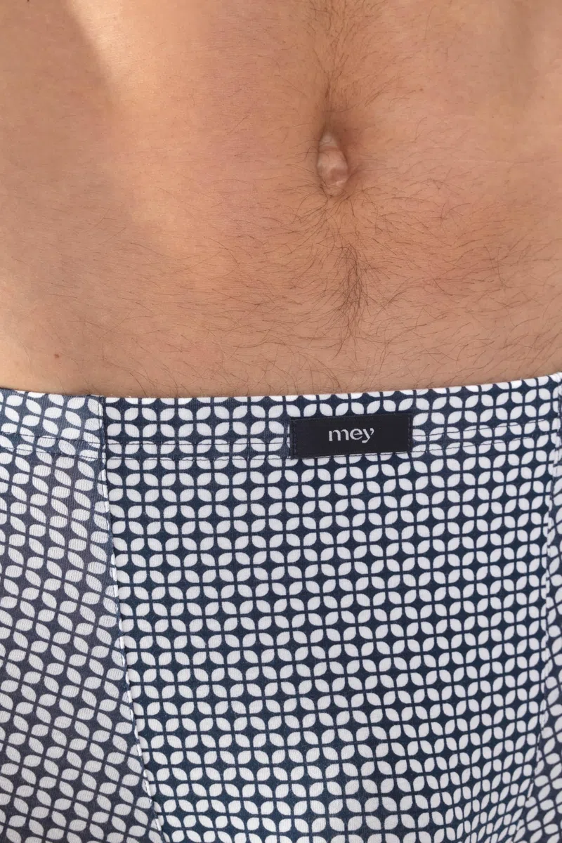 Mey Tagwäsche Serie Blue Geo Herren Shorties 2120031