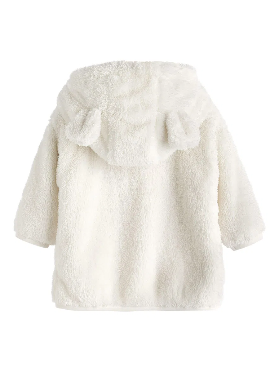 NEXT Baby Mädchen Baby-Fleecejacke mit Kapuze