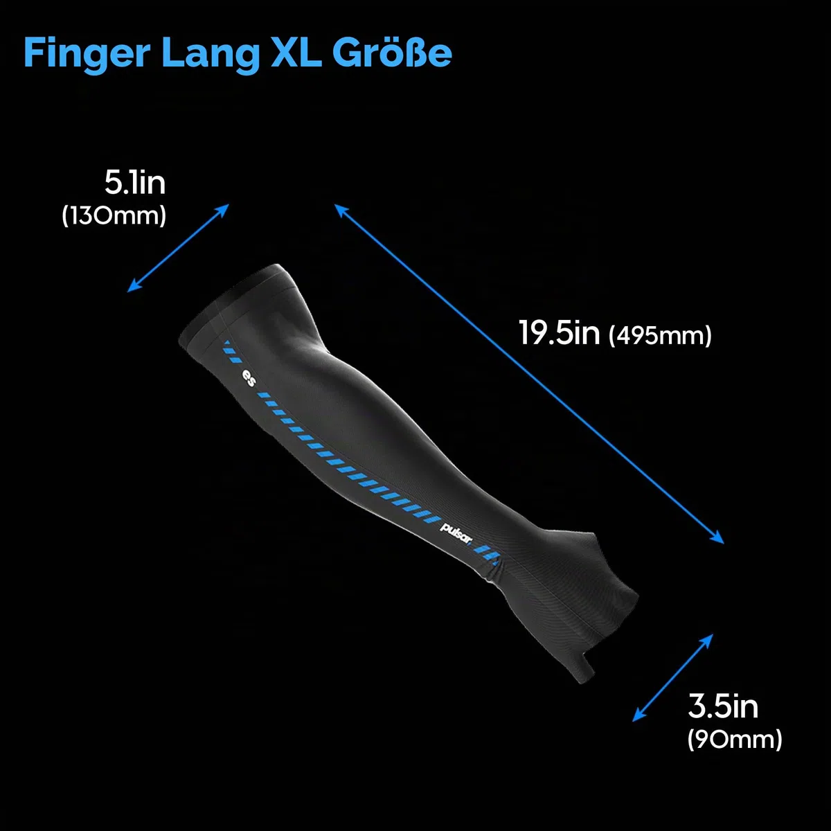 Pulsar eS ARM SLEEVE Provide enhanced focus Reduce fatigue and friction on mouse pad