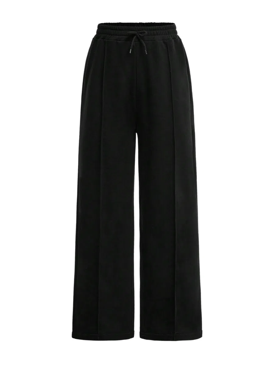 SweatyRocks Mädchen Hosen Lässig Weites Bein Hose Jogginghose mit Taschen Elastischer Bund Sweathose Locker Freizeithose