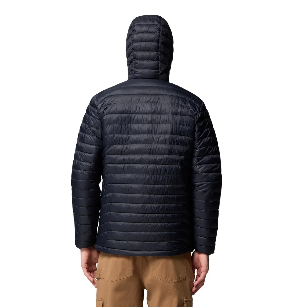 Columbia Powder Pass Hooded Jacket, Steppjacke mit Kapuze für Herren