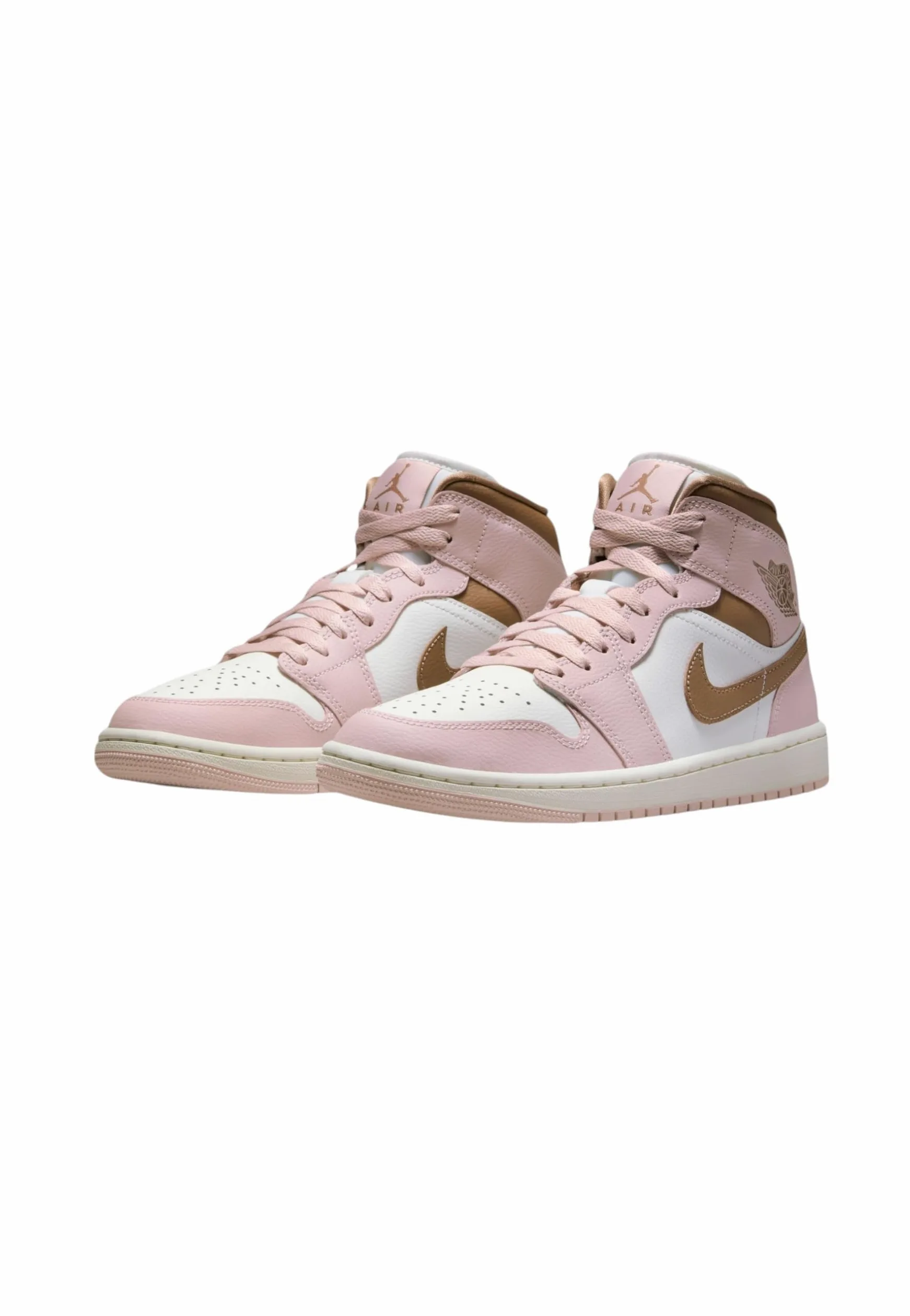 Air Jordan 1 Mid Damenschuhe (BQ6472-400, Dark Powder Blue/White/Sail/Neutral Grey)