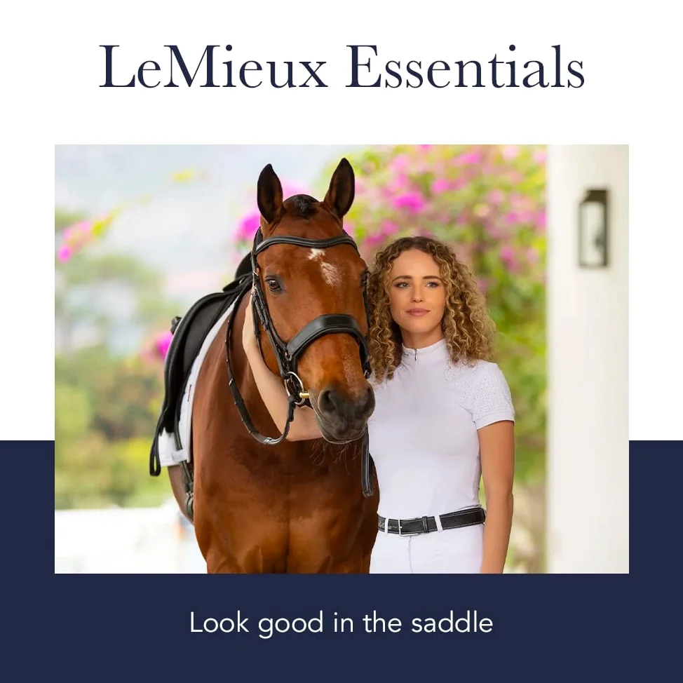 LeMieux Damen Turniershirt Olivia Kurzarm Navy