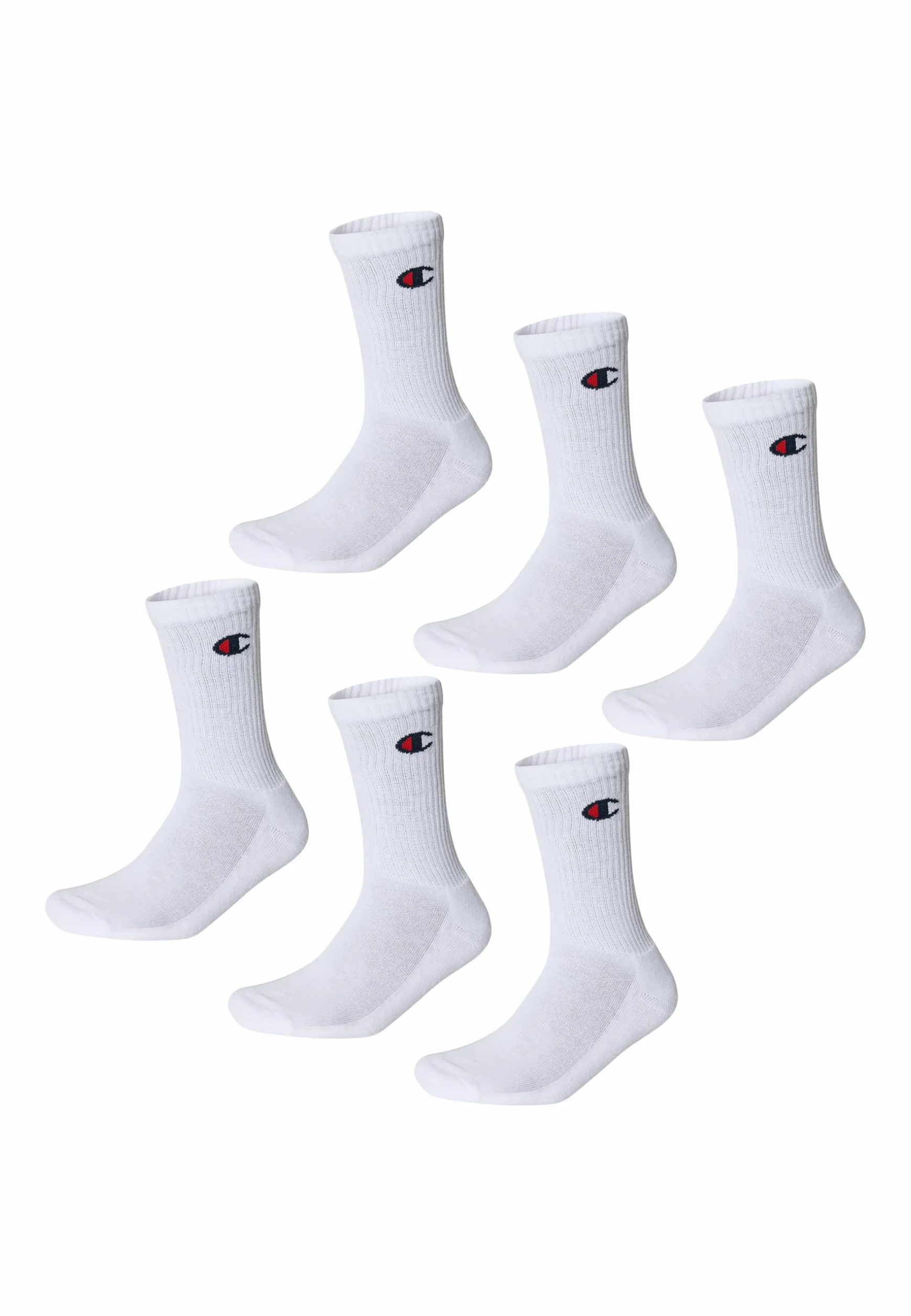 Champion Unisex Core 6pp Crew Füßlinge (6er Pack)