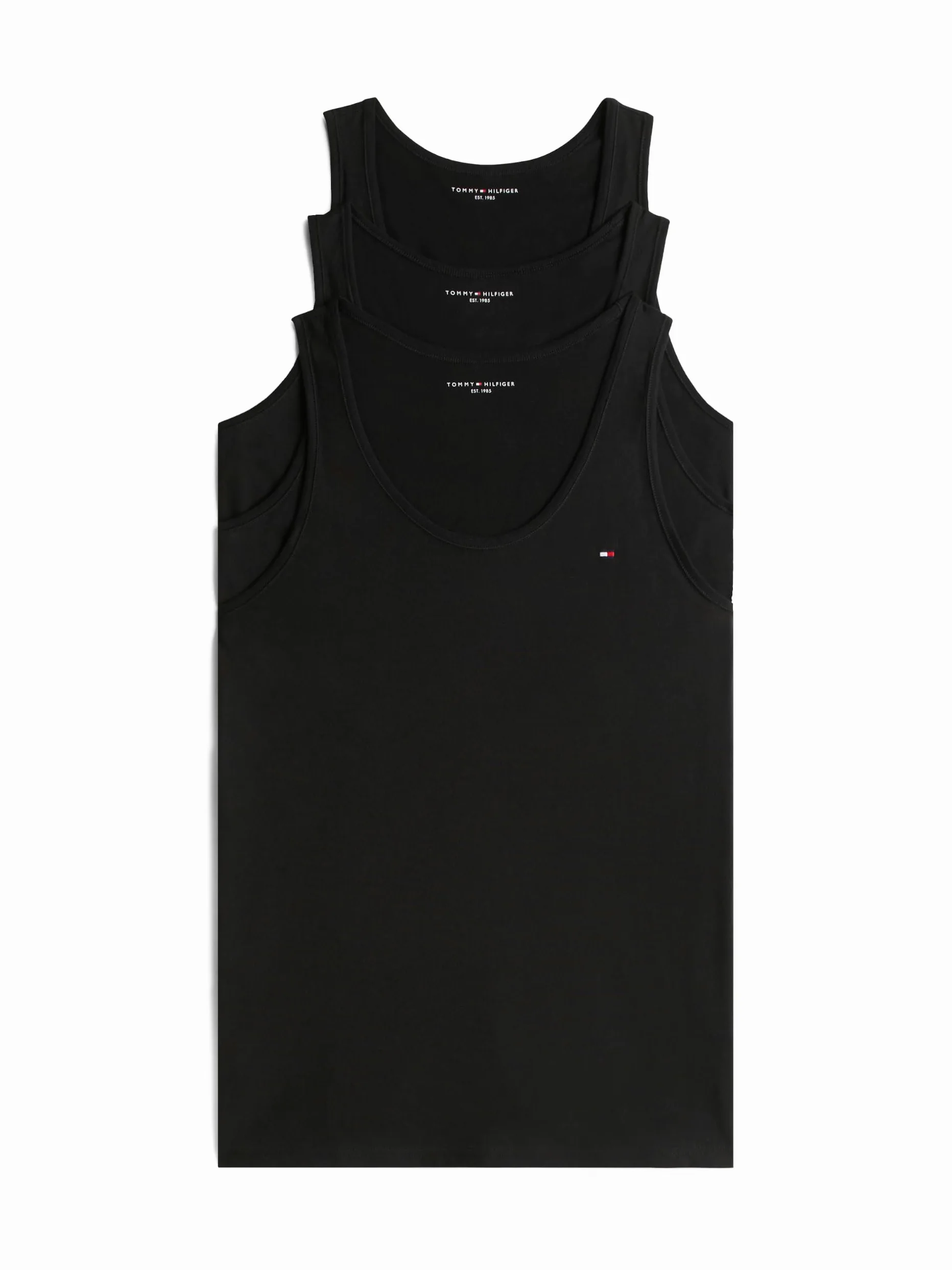Tommy Hilfiger Herren 3er Pack Tank Tops Rundhalsausschnitt