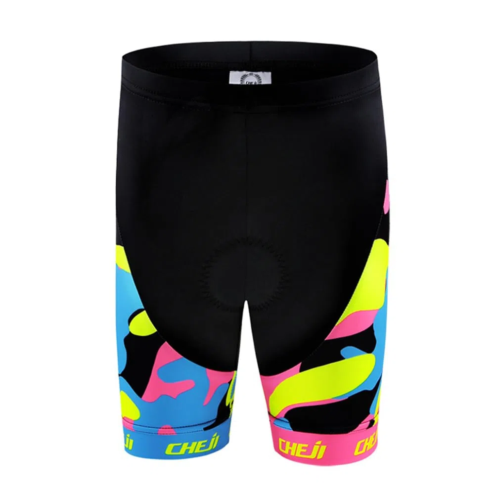 Kinder Fahrrad Trikot Set Jungen Mädchen Radtrikot Fahrradhose mit 3D Polster Sport Bike Trikot Kuzre Radhose Radsport-bekleidung