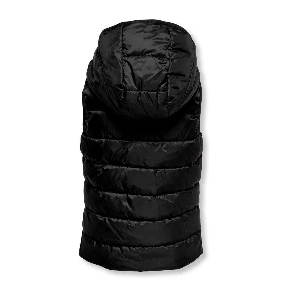 Kids ONLY Kogtalia Daunenjacke für Mädchen, ärmellos, Schwarz