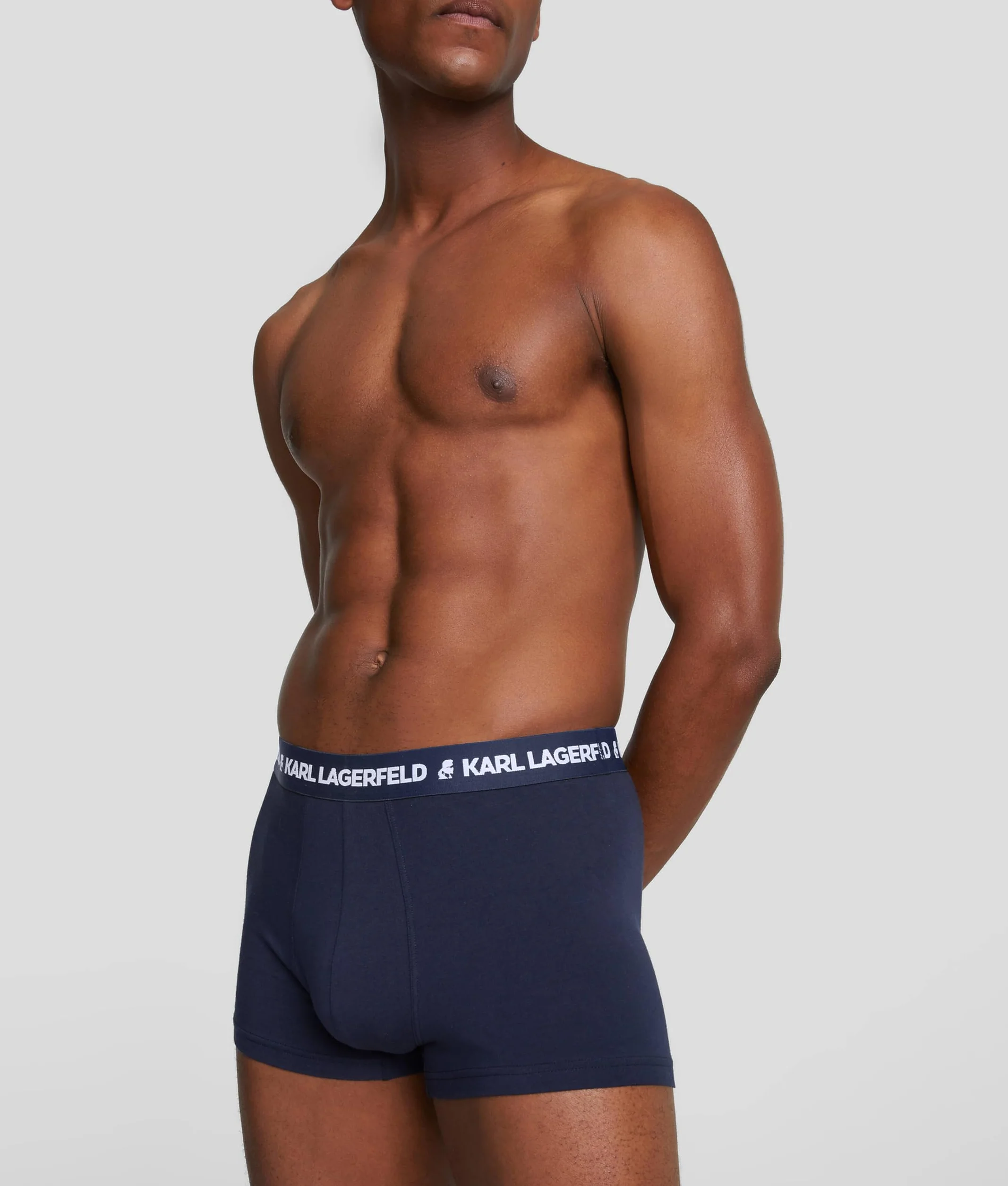 Karl Lagerfeld Herren Logo Trunk Set (3 Pack)