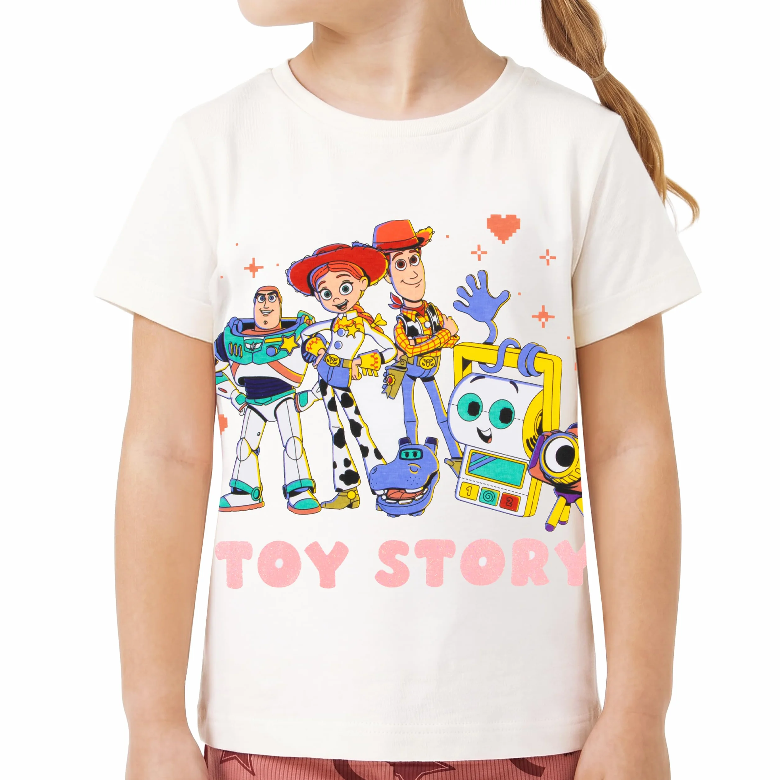 Disney Toy Story Jessie Tshirt Mädchen Mit Shorts Mädchen, Toy Story Jessie 2 Stück Set Für Kinder