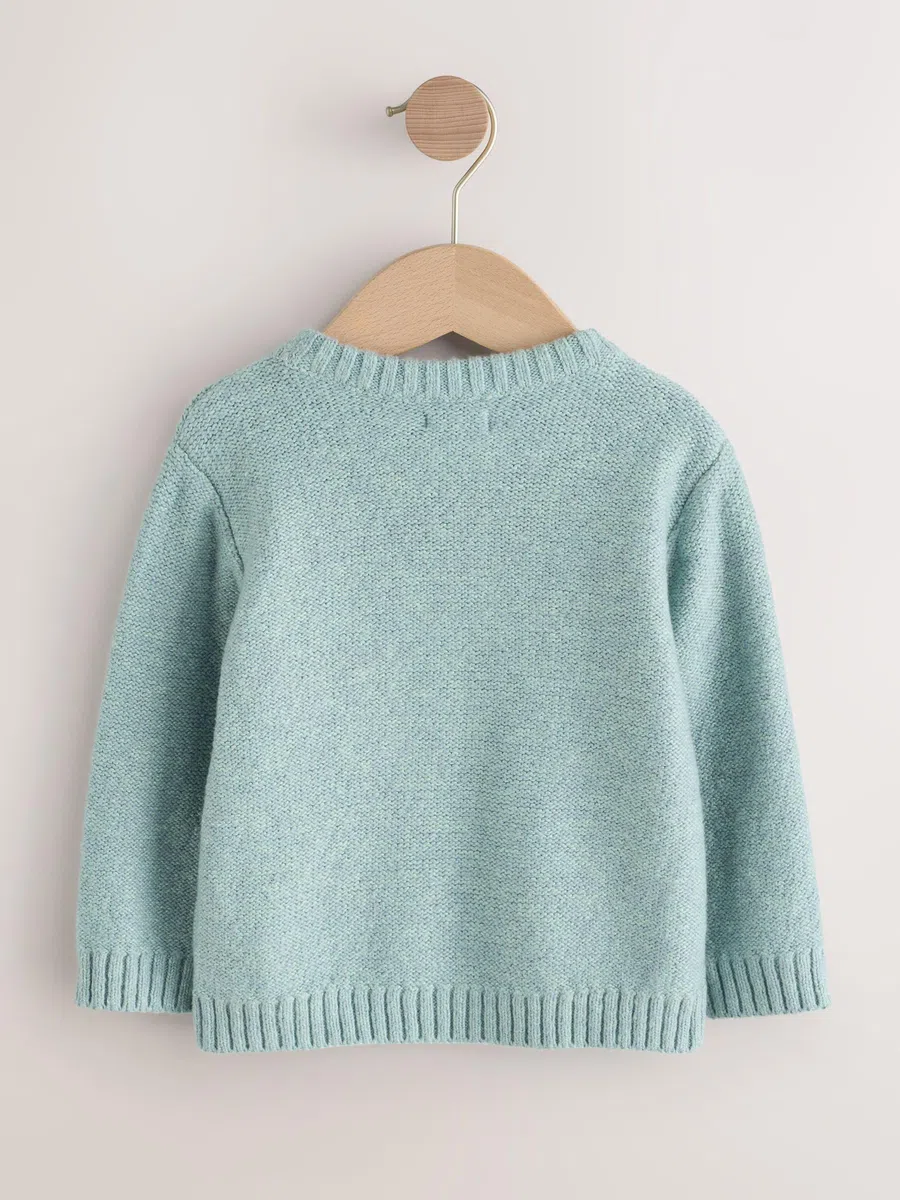 NEXT Jungen Weihnachtlicher Strickpullover 62-122