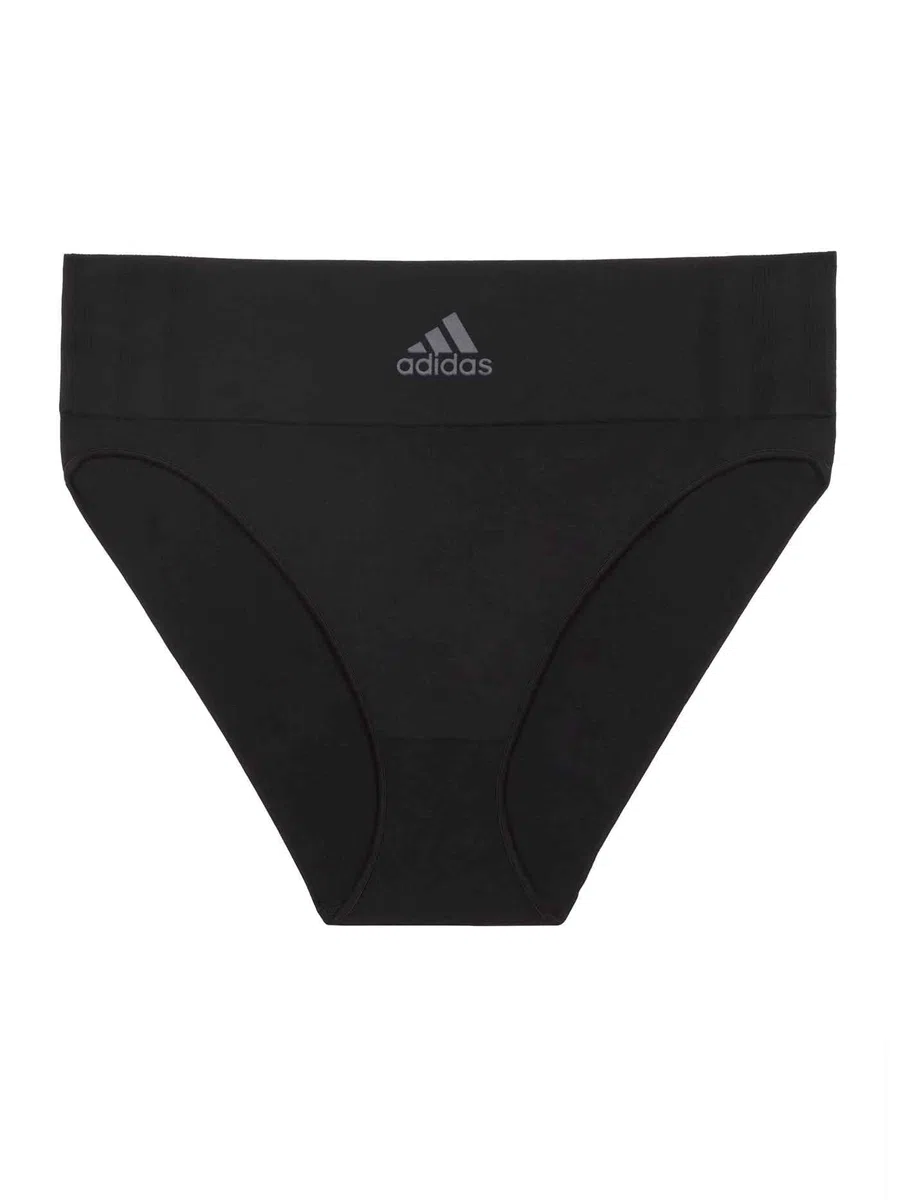 Adidas Damen High Leg Brief - Sport Active Seamless Micro Stretch Slip (1er Pack)