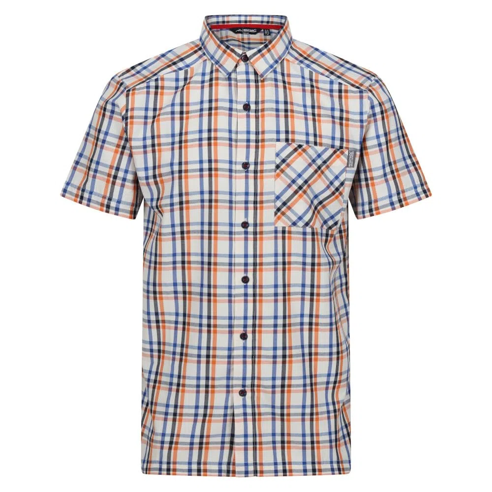 Regatta Herren Regatta Mindano Viii Kurzarmhemd für Herren Hemd (1er Pack)