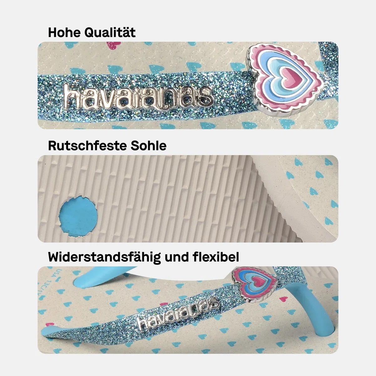 Havaianas Kids Slim Glitter II Mädchen FlipFlop