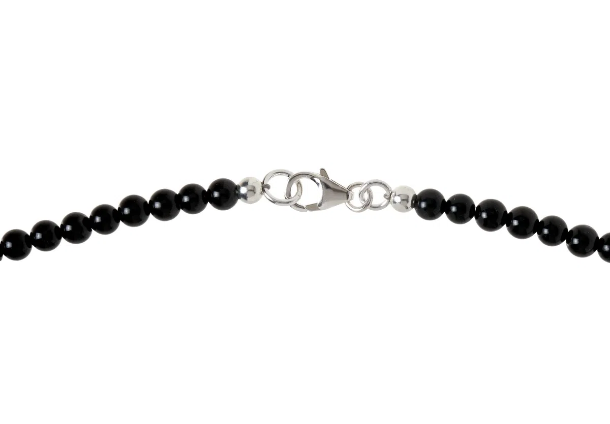 Generisch Kette - Edelstein Kette - Steinkette - 4mm Kugelkette - Edelstein wählbar