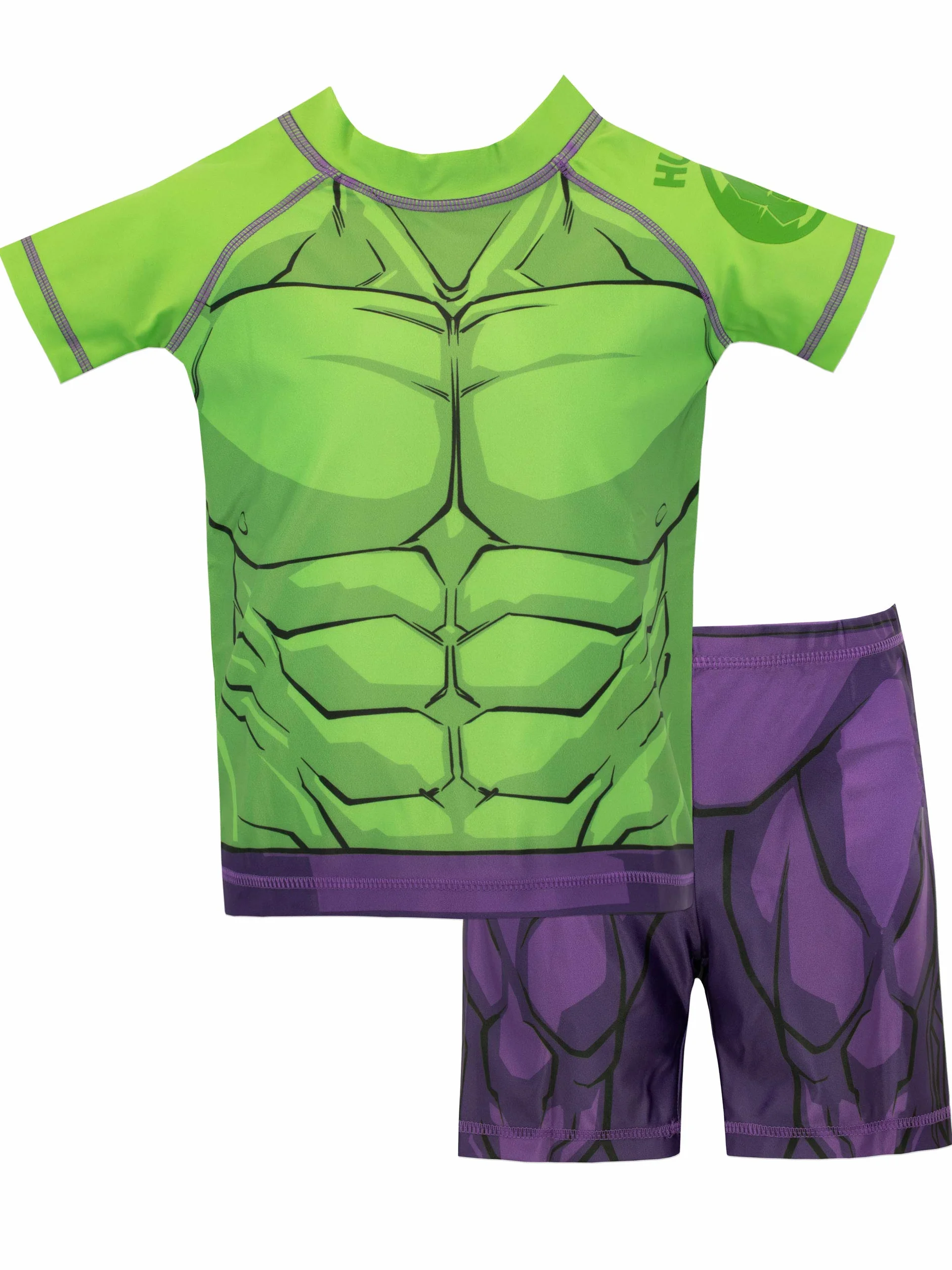 Marvel Jungen Der Unglaubliche Hulk Zweiteiliger Badeanzug