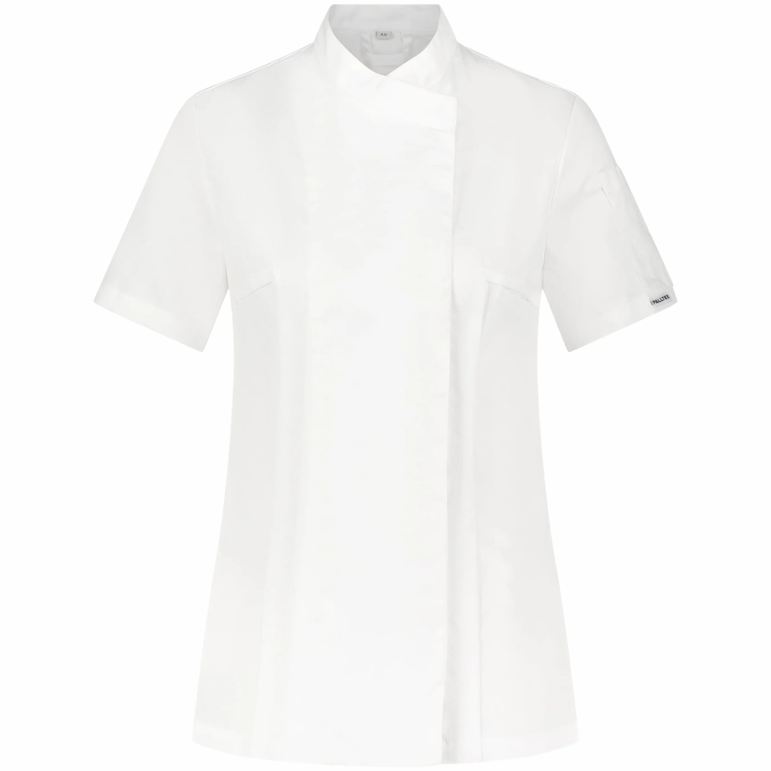 PALLTEX Nori Lady SS Kochjacke Damen Kurzarm Schwarz/Weiss/Grau Professional Chef Uniform Kochkleidung