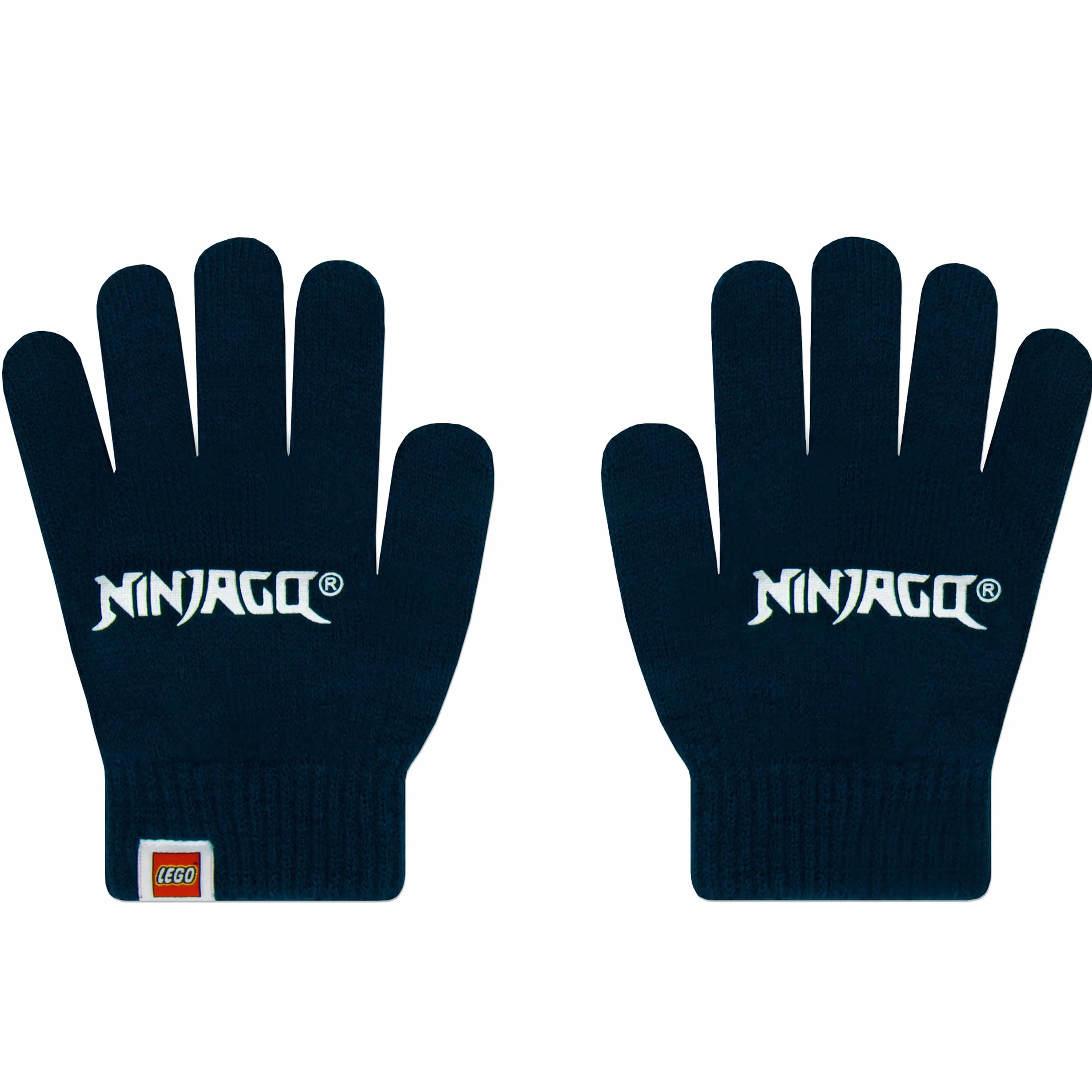 LEGO Ninjago Handschuhe Und Mütze Set | Kai, Lloyd Und Jay Winterset Kinder Junge | Mütze Und Handschuhe | One Size Blau