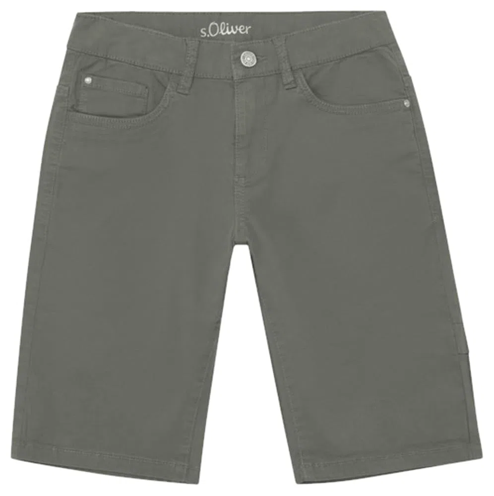 s.Oliver Jungen Bermuda Pelle, Straight Leg 2177504